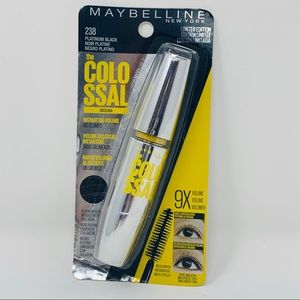 ⚜️5/$20⚜️Maybelline Colossal Msacara, #238 Black